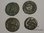 Lote de 4 monedas romanas