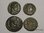 Lote de 4 monedas romanas