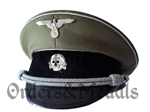 Waffen SS Schirmmütze für General, Reproduktion