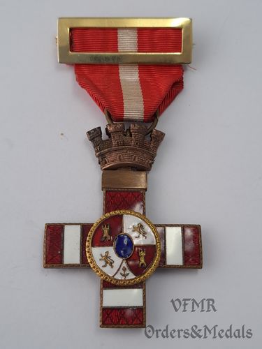 Croix du mérite militaire rouge pensionnée (républicanisée)