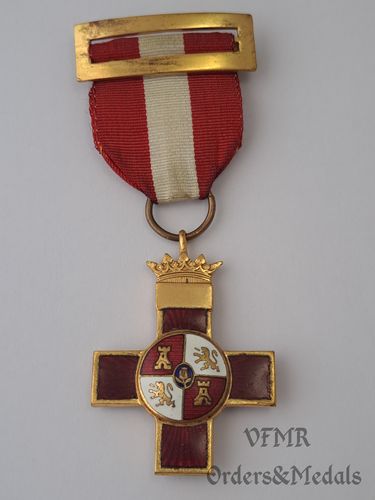Orden für Militärischen Verdienst, rotes Kreuz (Bürgerkrieg) Egaña
