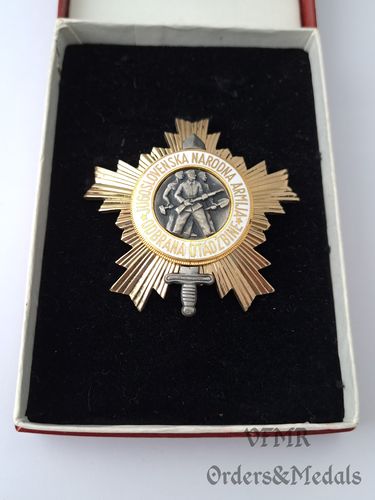 Jugoslávia – Order of Yugoslavian People's Army 2nd Class with box