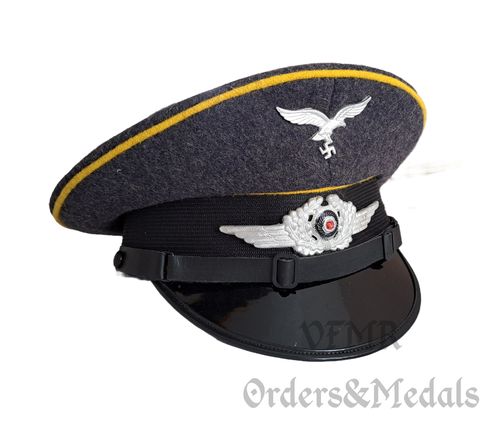 Luftwaffe NCO's visor cap, flight, repro