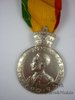 Etiópia-Eritreia medalha de  Haile Selassie I, prata