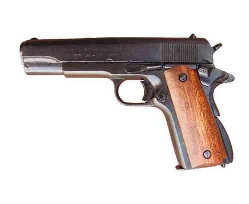 Colt M1911 cachas de madera