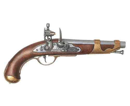 French cavalry pistol 1800