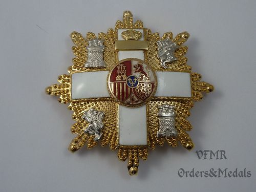 Gran Cruz Merito Militar distintivo blanco