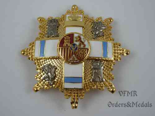 Gran Cruz Merito Militar distintivo azul