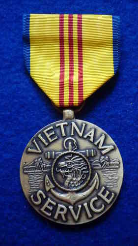 Medalla de servicio en Vietnam (Marina Mercante)