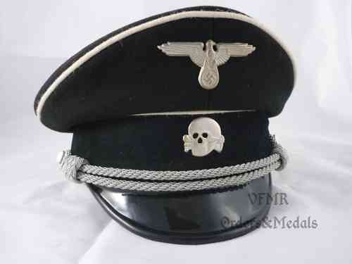Allgemeine SS officer visor cap, repro