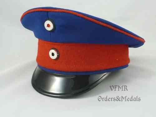 German Imperial Army Infantry officer visor cap, repro (Dunkelblau)