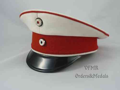 Gorra de oficial de Coraceros del Ejército Alemán (I Guerra Mundial)