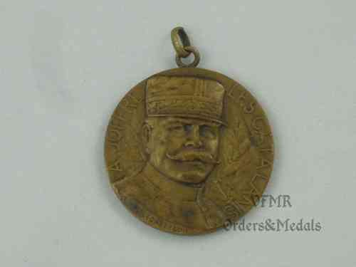 Catalonian volunteers in First World War medal
