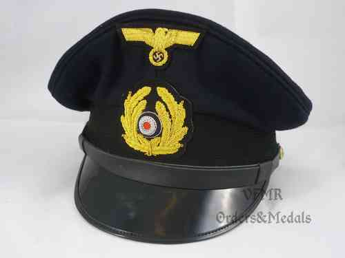 Kriegsmarine NCO's visor cap, repro