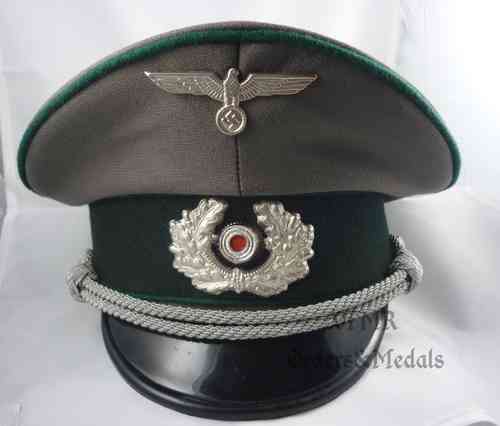 Heer Gebirgsjäger officer visor cap, repro