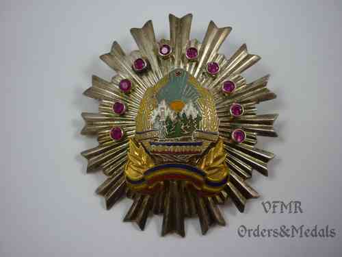 Rumänien Order of Outstanding Achievement in the Defense of Social Order and the State 2nd Class