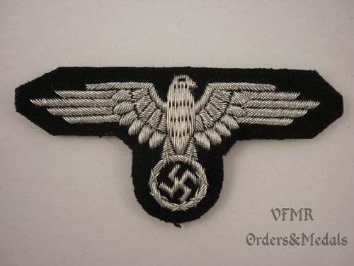 Águia para uniforme de oficial das SS, reprodução