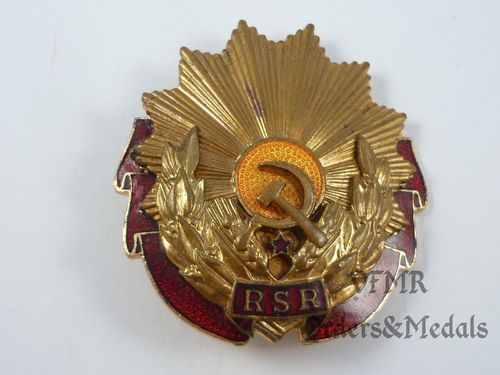 Rumania: Orden del trabajo de 3ª clase RSR