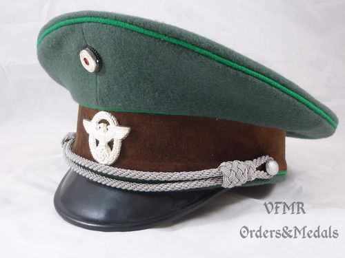 Chapéu de Oficial da Polizei, reprodução