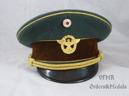Police general visor cap, repro