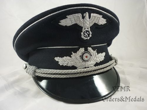 Ministry officer visor cap, reprodução