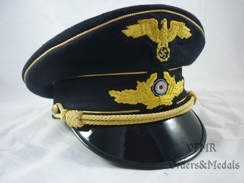 Ministry officer visor cap, repro