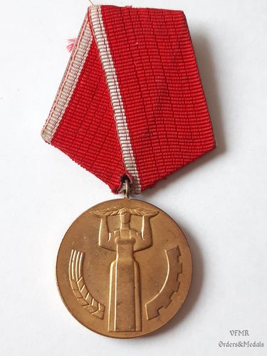 Bulgaria -  Medalla del 25 aniversario del Poder Popular