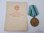 Médaille "Pour la défense de l'Arctique soviétique" avec document