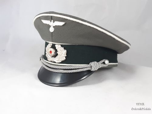 Wehrmacht Schirmmütze für Offiziere der Infanterie