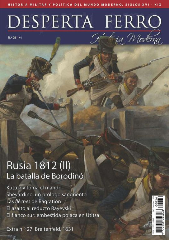 Desperta Ferro Historia Moderna n.º 26: Rusia 1812 (II) - La batalla de Borodinó