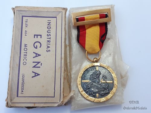 Médaille de campagne de la guerre civile, avant-garde, avec écrin