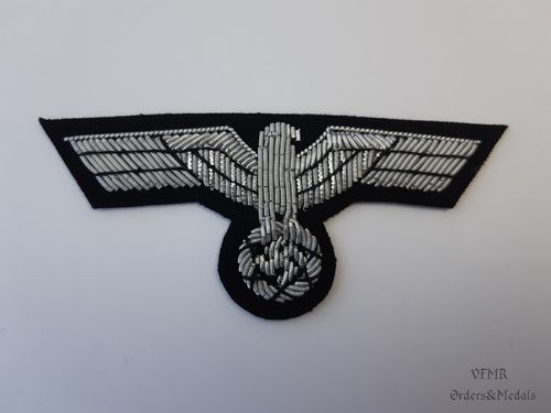 Águia de peito para uniforme de oficial Panzer, reprodução