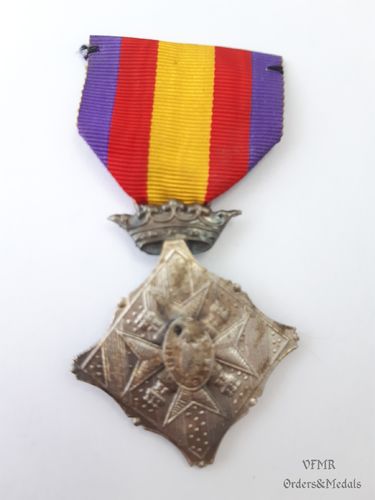Commemorative medal of the centenary of the siege of Genora in silver