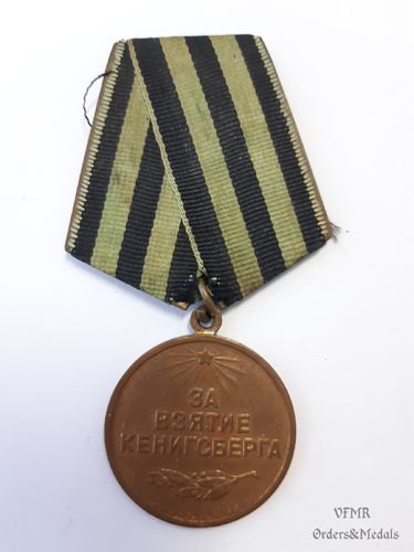 Médaille pour la capture de Königsberg