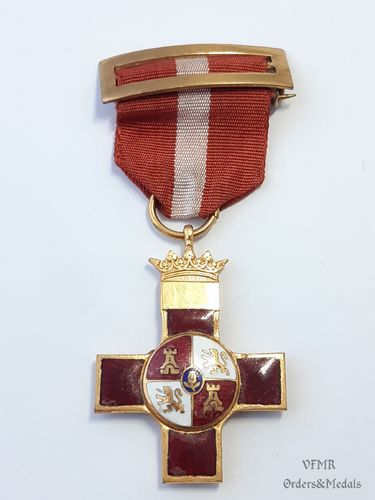 Cross military merit with red distinction (Spanish Civil War) Egaña