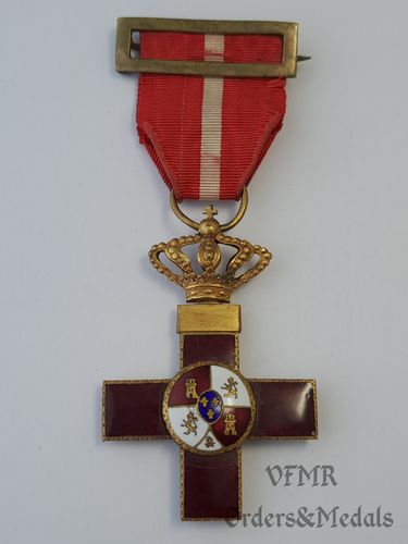 Orden für Militärischen Verdienst, rotes Kreuz (1874-1931)
