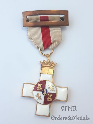 Cruz del mérito militar distintivo blanco (Guerra Civil) fabricación alemana