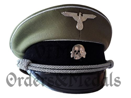 Waffen SS Schirmmütze für General, Reproduktion