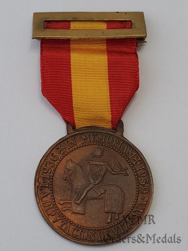 Vizcaya volunteers medal in Spanish Civil War medal