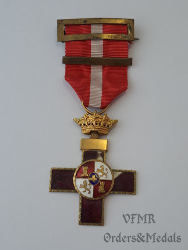 Orden für Militärischen Verdienst, rotes Kreuz (Bürgerkrieg)