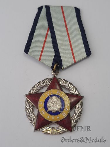 Roménia - Ordem de mérito militar de 2ª classe