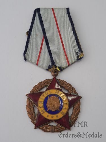 Roménia - Ordem de mérito militar de 3ª classe