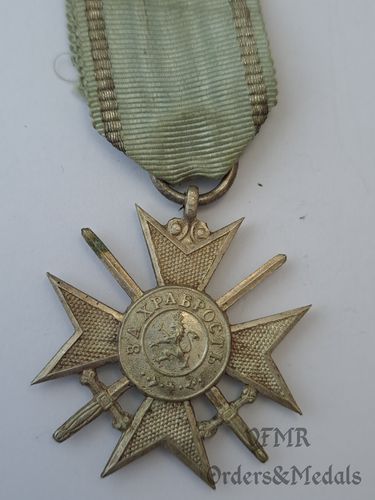 Болгария - Орден За храбрость 4-го класса 1879-1914
