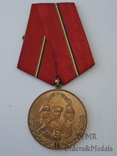 Roménia - Medalha "soldado valor" 3ª classe