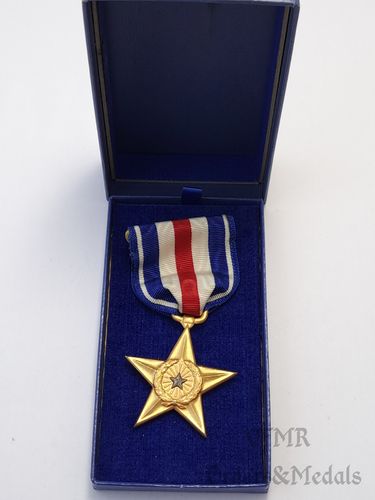 Серебряная Звезда с коробочкой (Вторая Мировая Война)