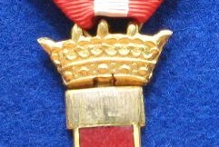 Imperial crown of spanish order of military merit