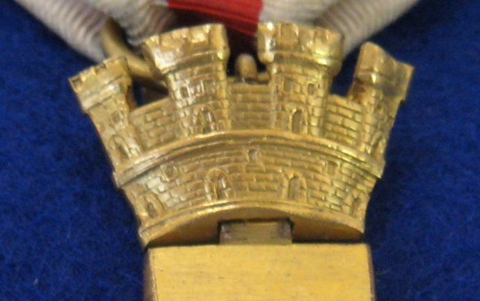 Mural Crown of spanish order of military merit